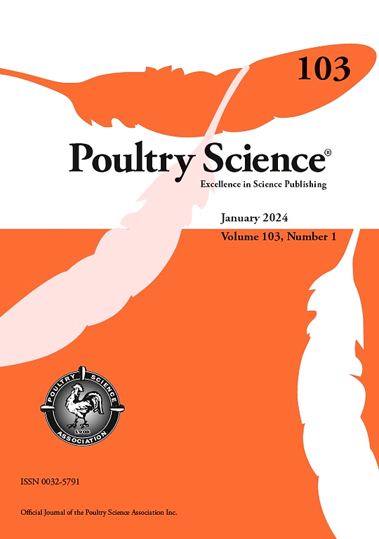 Go to journal home page - Poultry Science